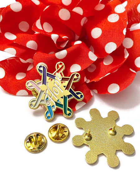 Hope Pin All Colors and Causes - Hope For Every Cause Cancer Disease Illness Awareness Support Pins